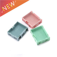 3pcs SMD SMT Component Container Storage Boxes Case Plastic Jewelry Electronic Case Tool Boxes Pink 75*63*21mm 2024 - buy cheap