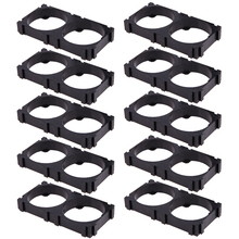 10pcs/lot 32650 2x Battery Holder Simple Charger Bracket Cell Safety Anti Vibration Plastic for Assembling 32650 Battry 2024 - buy cheap