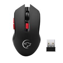 G817 Universal Adjustable 2400DPI PC Battery Powered 2.4G Wireless Gaming Mouse 2024 - buy cheap