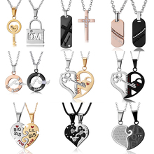 2 PCS Best Friends Necklace Jewelry Unicorn party Pendant Couples Paired  Necklaces&Pendants Unisex Lovers Valentine's Gift 2024 - buy cheap