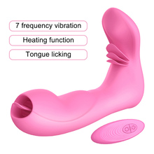 Consolador de mariposa para lengua Oral, estimulador de clítoris de punto G, Vibrador inalámbrico de Control remoto, Juguetes sexuales para mujeres 2024 - compra barato