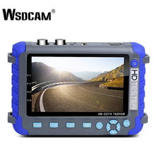 Wsdcam Professional CCTV Testing Tool IV8C 5 Inch TFT LCD 5MP AHD TVI 4MP CVI CVBS CCTV Camera Tester Monitor Support PTZ UTP 2024 - buy cheap