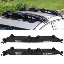 Universal Foldable Removable Vehicle Car Auto Soft Car Roof Frame Luggage Rack Outdoor Rooftop Luggage Carrier Load 60kg Baggage 2024 - buy cheap