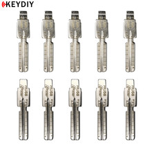5/15/50pcs Uncut Metal NO.18 2 in 1 LiShi Scale Blank Car Key Blade HU58 With Tick Marks for Old BMW KD/VVDI Remotes 2024 - buy cheap