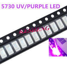 1000 шт. 5630/5730 SMD/SMT UV/фиолетосветильник лампы с чипом освещения 395-400 нм светодиодные фонари хорошее светодиодный 2024 - купить недорого