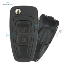 Remtekey EB3T-15K601-BA Folding remote key case shell 2 button HU101 key blade 5WK50165 for Ford Ranger 2011 2012 2013 2014 2015 2024 - buy cheap