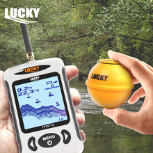 Lucky Alarm Fish Finder for Kayak Fishing Finder Sonar fish fishingEcho Sounder Fishfinder Wireless Sonar Sensor FFW718LA 2024 - buy cheap