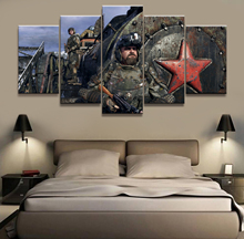 5 peça modular metro exodus jogo sala de estar arte pintura decorativa emoldurado cartaz da decoração casa hd fotos 2024 - compre barato