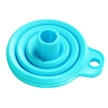 Embudo azul de silicona para cocina, utensilio de cocina, novedad 2024 - compra barato
