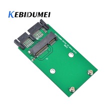 KEBIDUMEI 55mm SSD Sata 1.8 Inch To SATA 2.5 Inch Converter Adapter SDD PCI-E To MSata For Hard Disk SATA Card 2024 - buy cheap