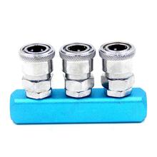Pneumatic 3 Ways Air Hose Quick Coupler Socket Connector Pipe Fitting SML-2 2024 - buy cheap