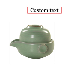 Чайные сервизы для кофе, керамический чайник, чайная чашка из фарфора, портативный чайный сервиз для путешествий, китайский чайный сервиз Кунг-фу 2024 - купить недорого