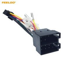 FEELDO Car Stereo Radio ISO 16-Pin PI100 Wire Harness Adapter For Pioneer 2003-on For Volkswagen Wire Connector Into Car Cable 2024 - buy cheap