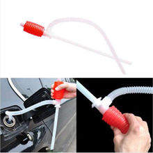 Portable Manual Hand Siphon Syphon Oil Water Petrol crude oil engine Fuel Liquid Transfer Pump Pipe 2024 - buy cheap