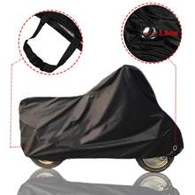 L/XL/2XL/3XL/4XL 190T Case Waterproof Motorcycle Cover Outdoor Dust UV Protector 190T Polyester Elastic Hem Protect Rain Dust 2024 - buy cheap
