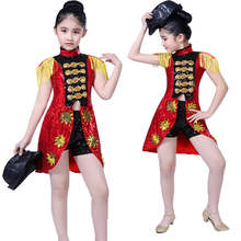 New Children's Jazz Dance Costumes Boys Modern Dance Street Dance Costumes Girls Sequins Jazz Dance Costumes Jazz Costumes 2024 - buy cheap