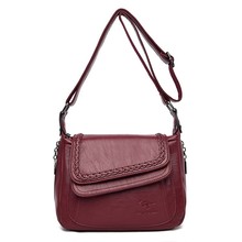 Luxury Handbags Women Bags Designer 2019 Female Leather Messenger Bag Sac A Main Vintage Crossbody Bags For Women Shoulder Bag 2024 - buy cheap