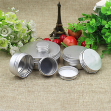 50pcs 5g 10g 15g 30g 50g 100g Empty Aluminum Jars Refillable Cosmetic Bottle Ointment Cream Sample Packaging Containers 2024 - buy cheap