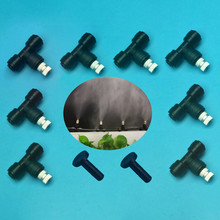 12pcs Atomization Nozzle Water Control Sprayer Mocro Irrigation Plant Self Garden Mist Sprinkler with 10pcs 1/4'' Hose Connector 2024 - buy cheap
