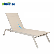 Пляжный шезлонг, складной диван, шезлонг, европейский стиль, кресло для отдыха на открытом воздухе, патио, садовая мебель, шезлонг для отдыха, BLUERISE 2024 - купить недорого