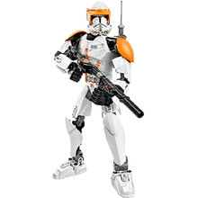 Compatible 82pcs star plan wars Clone Commander Cody 23.5cm model Building Block Brick Toy figure action toys gift for children 2024 - buy cheap