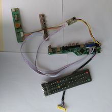 Kit de Controlador LED para TV, HDMI, AV, VGA, USB, LCD, tarjeta controladora de placa DIY para pantalla de Panel LTN160AT01 1366X768 2024 - compra barato