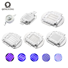 UV Purple High Power LED Bulbs Ultra Violet Chips 360nm 365nm 370nm 380nm 390nm 395nm 400nm 405nm 1W 3W 5W 10W 20W 30W 50W 100W 2024 - buy cheap