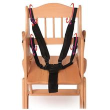 Универсальный Детский 5 точечный ремень безопасности для кресла ремни безопасности для коляски высокий стул детская коляска ремень аксессуары 2024 - купить недорого