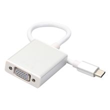 Кабель-конвертер для Macbook Chromebook Type C USB 3,1 Male-VGA Female 2024 - купить недорого