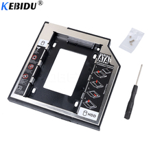 Kebidu-caixa sata para 2 ° hdd, 9.5mm, para disco rígido ssd de 9.5mm, compartimento para notebook, optibay-rom estranho 2024 - compre barato
