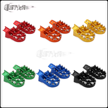 Motorbike Billet CNC Colorful Foot Pegs Pedals Rests For HONDA CRF XR 50 70 110 Pit Bike KAYO Xmotor Apollo M2R SDG DHZ SSR 2024 - buy cheap