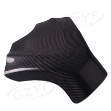 Capa de proteção para tanque de combustível de moto, capa de fibra de carbono para suzuki gsxr1000 gsxr 1000 k9 2009 2010 2011 2012, acessórios de peças de moto 2024 - compre barato