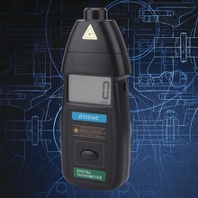 DT2234C Handheld Digital Laser Tachometer 2.5-99999RPM Non-Contact Speed Meter Gauge Digital RPM Meter 2024 - buy cheap