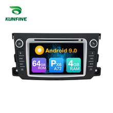 Reproductor Multimedia con GPS para coche, unidad central de Radio con Android 9,0, Core PX6, A72, 4 GB de Ram, 64 GB de Rom, DVD, estéreo, para Benz SMART 2012-2015 2024 - compra barato