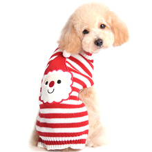 Christmas Warm Winter Dog Coats Clothes Soft Cotton Dog knitting Vest Sweater For Dogs Puppy New Year Sweatshirt Teddy Bulldog 2024 - buy cheap