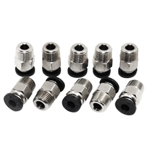 Tubo de empuje de Pefe para impresora 3D, Conector de ajuste de Pc4-M10, extrusora Bowden, macho, recto, paquete de 10 Uds. 2024 - compra barato