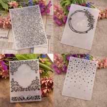 Clear Stamps Plastic Embossing Folders Paper Cards Template Scrapbooking Craft Card Making DIY Photo Album Wedding Decor 2024 - buy cheap