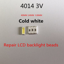 EVERLIGHT para Manutenção LED backlight TV LCD Item 3 da lâmpada Led SMD lâmpada 4014 v 60MA 4 emissor de luz branca Fria jiao 3000 peças/lote 2024 - compre barato