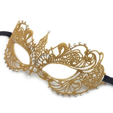 Women's  Lace Mask Masquerade Ball Sexy Eye Mask Costumes Party Prom Fancy Banquet 2024 - buy cheap