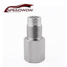 SPEEDWOW Stainless Steel Oxygen Sensor Extender M18x1.5 02 Bung Extension With Mini Catalytic Converter Bung Adapter 2024 - buy cheap
