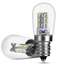 5 pçs/lote LED Light Bulb E12 2W 24 Sombra De Vidro Da Lâmpada LED de Alta Brilhante 220V Lâmpada de Geladeira para Máquina de Costura Frigorífico 2024 - compre barato
