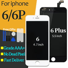 For iPhone 6 LCD Display Screen With Touch Digitizer Assembly For iphone 6 Plus LCD Screen 3D Touch ecra pantalla balck white 2024 - buy cheap