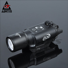 AIMTIS X300-linterna táctica para arma, luz LED Picatinny, riel militar para caza táctica, pistola y Rifle 2024 - compra barato