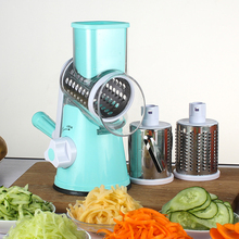 Round Mandoline Slicer Vegetable Cutter Manual Potato Julienne Carrot Slicer Cheese Grater Stainless Steel Blades Kitchen 47 2024 - buy cheap