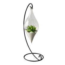 Подвесная стеклянная ваза, подвесной Террариум, гидропонный цветок, прозрачный контейнер, домашняя подвесная ваза, домашний декор 2024 - купить недорого