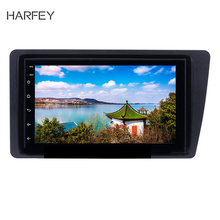 Harfey-Unidad de Radio con GPS para coche, dispositivo con pantalla táctil HD, Android 8,1, Navi, Bluetooth, WIFI, Mirror Link, USB, DVR, SWC, para Honda Civic 2001-2005 2024 - compra barato