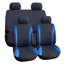 VODOOL 9 unids/set cubierta de poliéster para asiento de coche Universal Fundas protectoras de asiento trasero delantero de coche accesorios interiores de estilo de cojín de coche 2024 - compra barato