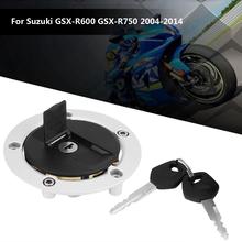 Tapa de depósito de combustible para motocicleta, tapa Universal con 2 llaves para Suzuki GSX-R, 600, GSX-R750, SV1000 2024 - compra barato