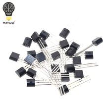 2N2222A   100pcs in-line triode transistor NPN switching transistors TO-92 0.6A 30V NPN 2024 - buy cheap