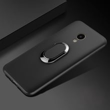 Coque for Meizu M5 Note 5 Case luxury Soft Black Silicone Magnetic Car Holder Ring Case for Meizu M6 M6S M5C M5S M5 Note Fundas 2024 - buy cheap